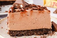 Decadent Toblerone Cheesecake Recipe with Crunchy Chocolate Honeycomb