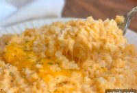 Creamy Cheddar Cauliflower Rice Recipe for Low-Carb Meals