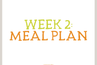Summer SWEAT Week 2 Meal Plan: Energizing Recipes & Prep Tips