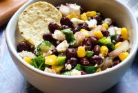 Creamy Corn, Black Bean & Feta Party Dip Recipe