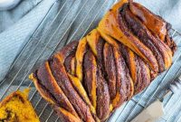 Pumpkin Nutella Babka Recipe: Soft Swirls of Pumpkin and Chocolate