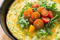 Crispy Potato Frittata with Caramelized Onions and Herbs