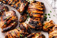 Balsamic Grilled Chicken with Garlic and Herbs