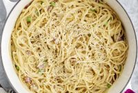 One-Pot Spaghetti Carbonara: Quick Creamy Classic Recipe