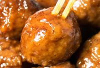 Instant Pot Grape Jelly Meatballs Recipe