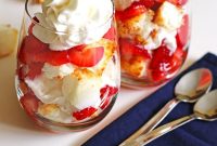 Strawberry Angel Food Shortcake with Fresh Whipped Cream