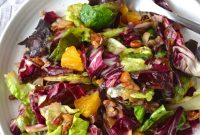 Grilled Radicchio and Orange Salad with Cinnamon Vinaigrette
