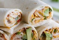 Cheesy Bean Vegetarian Wraps: Flavorful Lunch or Snack