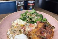 Fire-Roasted Stuffed Chicken Thighs with Herb Cheese Filling