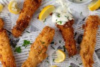 Crispy Fish Goujons Recipe — Crunchy Baked or Fried Fish Sticks
