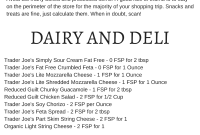 Trader Joe’s Shopping List for Weight Watchers-Friendly Finds