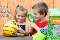 Summer Science Kits for Kids: Green Kid Crafts + 3 Months Free Coupon