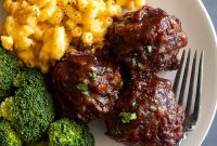 Sticky BBQ Meatballs Recipe That Melts in Your Mouth