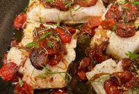 Roasted Tomato, Shallot & Fish One-Pan Dinner Recipe