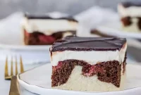 Danube Wave Cake (Donauwellen) – Classic German Layered Dessert