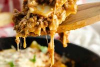 One-Pan Skillet Lasagna: Quick Weeknight Pasta Bake