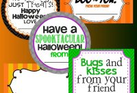 Printable Halloween Gift Tags PDF — Free Downloadable Labels