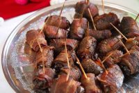 Bourbon Bacon-Wrapped Dates: Sweet, Savory Party Bites