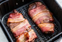 Air Fryer Bacon-Wrapped Ribeye Steak Recipe