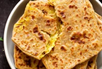 Multigrain Aloo Paratha: Wholegrain Potato-Stuffed Indian Flatbread