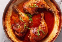 Ginger-Citrus Spicy Chicken with Soy Glaze