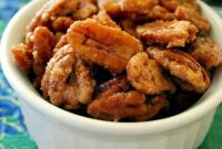 Sweet Cinnamon Candied Pecans for Snacking & Gifts
