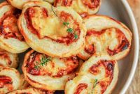 Mahon-Menorca Pinwheels with Fig Jam and Serrano Ham