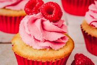 Silky Raspberry Frosting Recipe for Cakes and Cupcakes