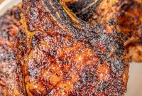 Perfect Pan-Seared Pork Chops with Garlic Herb Butter