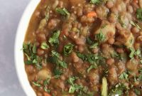 Hearty Vegan Lentil Soup in the Instant Pot — Ready Fast