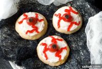 Gluten-Free Vampire Eyeball Cookies: Spooky Halloween Recipe