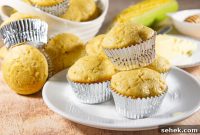 Classic Cornbread Muffins Made with Whole Kernel Corn
