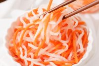 Vietnamese Pickled Carrots & Daikon (Đồ Chua) Recipe