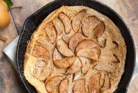 Brown Butter Pear Clafoutis Recipe with Caramelized Pears