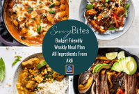 Aldi Meal Plan: Budget-Friendly Recipes + Free Shopping List