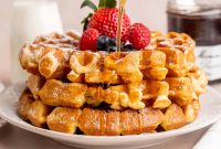 Homemade Belgian Waffles Recipe for Crispy, Fluffy Results
