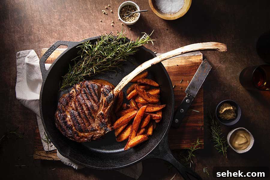 Gluten-Free Cookout: Delicious Grilling Ideas and Menu Tips 2 steak in cast iron skillet