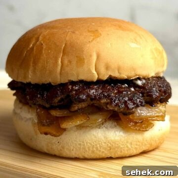 side view of buddy burger