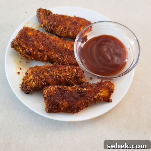 15-Minute Keto Chicken Strips: Crispy Low-Carb Recipe 2 15 Minute Keto Chicken Strips
