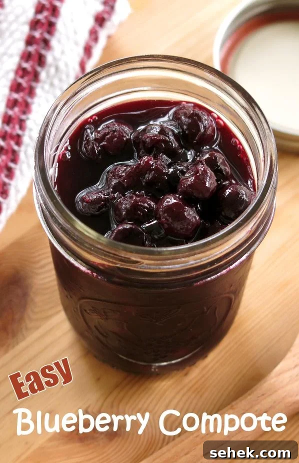 Blueberry Compote Recipe Plus 10 Delicious Ways to Use It 2 Easy Blueberry Compote Recipe