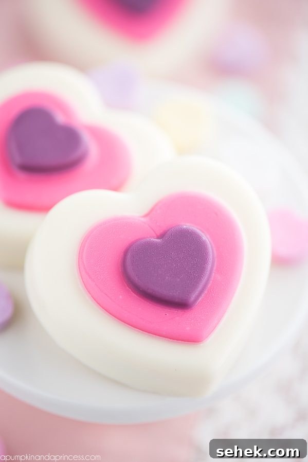 Chocolate-Covered Oreo Heart Cookies: Valentine's Treat Recipe 3 Chocolate Covered OREO Hearts