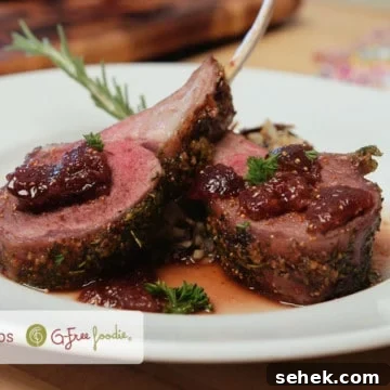 Candied Lamb Lollipops with Fig-Port Reduction Sauce 4 lamb pops recipe