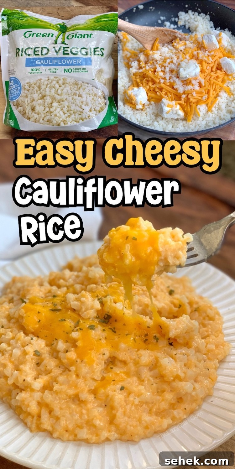 Healthy and delicious! It's not easy finding kid friendly veggie side dish recipes that they will actually eat, but this frozen cauliflower rice recipe is the exception. Plus it's quick and easy to make with just a few common ingredients. A yummy low carb side dish to serve with chicken, steak, ham, or sausage.