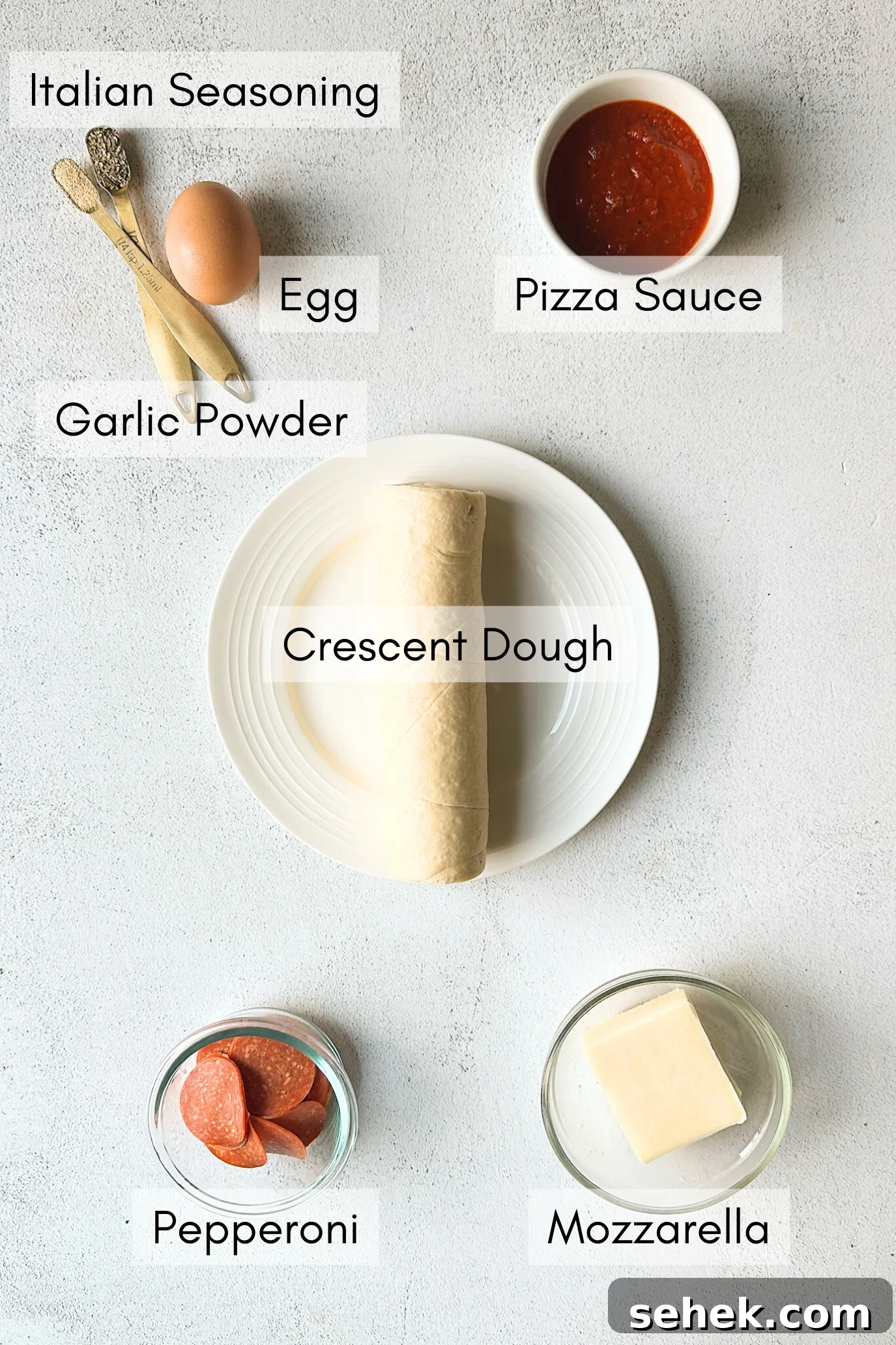 Crescent-Style Pizza Rolls: Gooey Pepperoni Bites Recipe 3 Ingredients to make crescent pizza rolls.