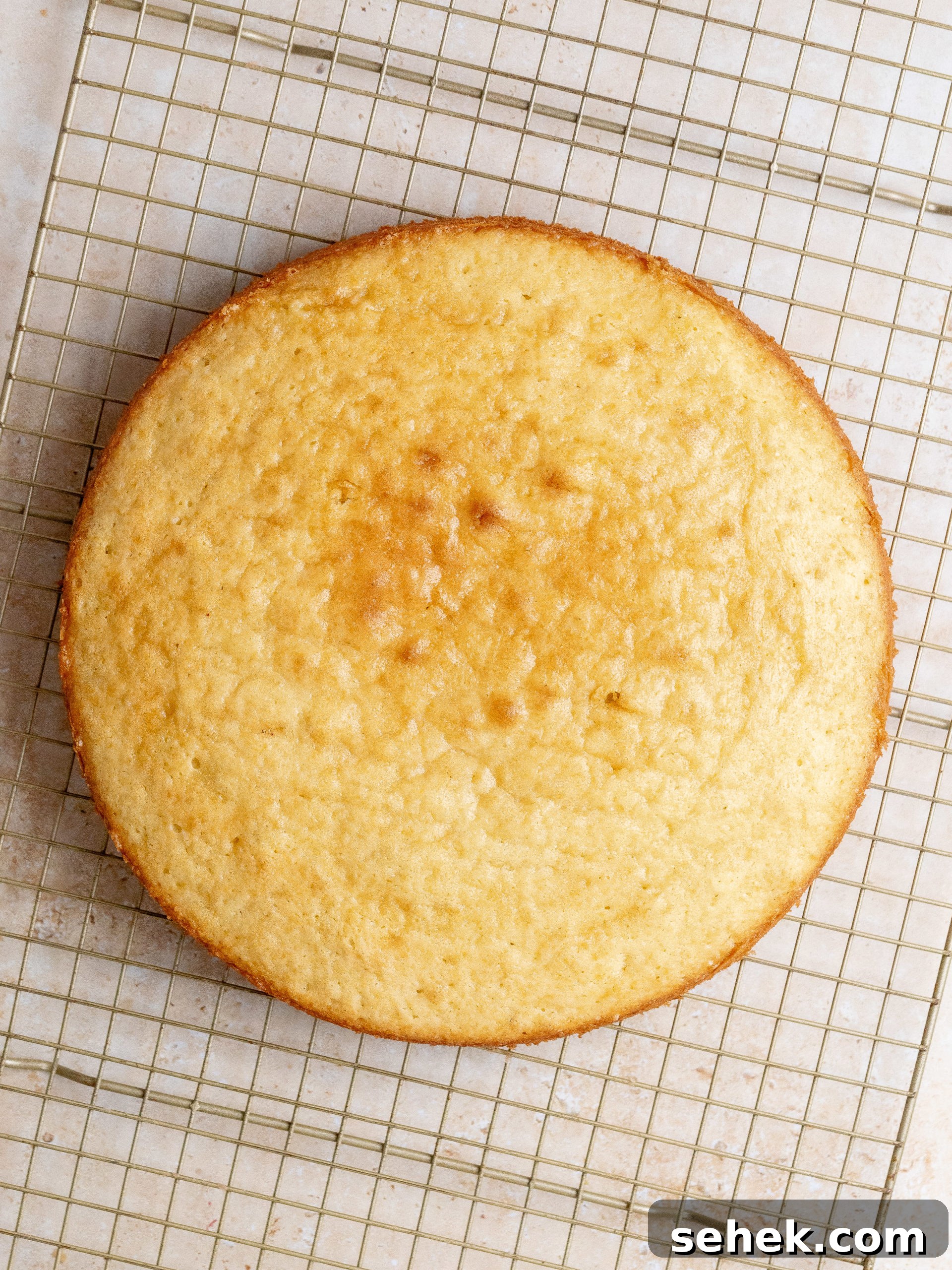 Topped cake