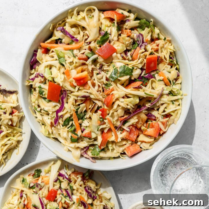 Southwestern Style Coleslaw