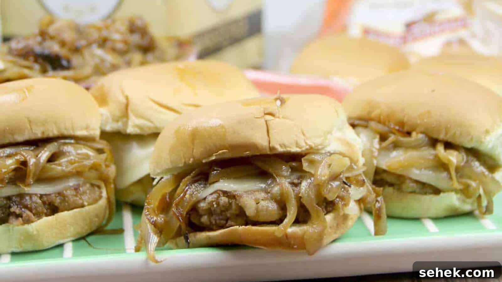 11 Sliders That Transform Everyday Ingredients Into Bold Flavors 3 Country Fried Steak Sliders with Caramelized Onions