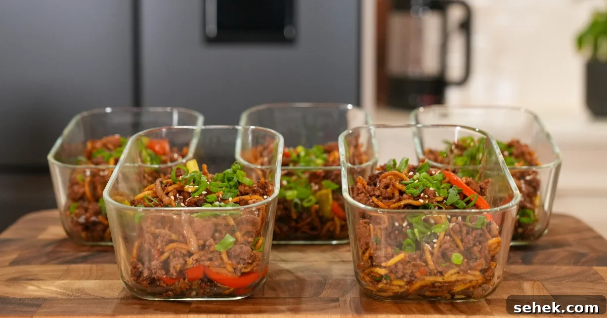 Crispy Beef Stir-Fry with Garlic and Sesame 2 Crispy Beef Stir Fry Meal Prep #1