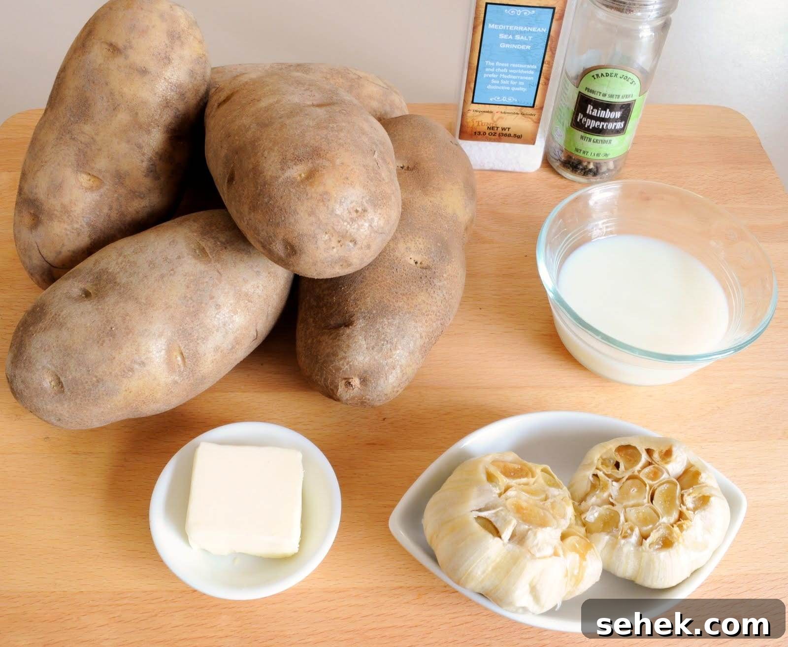 Roasted Garlic Mashed Potatoes Roasted Garlic Mashed Potatoes