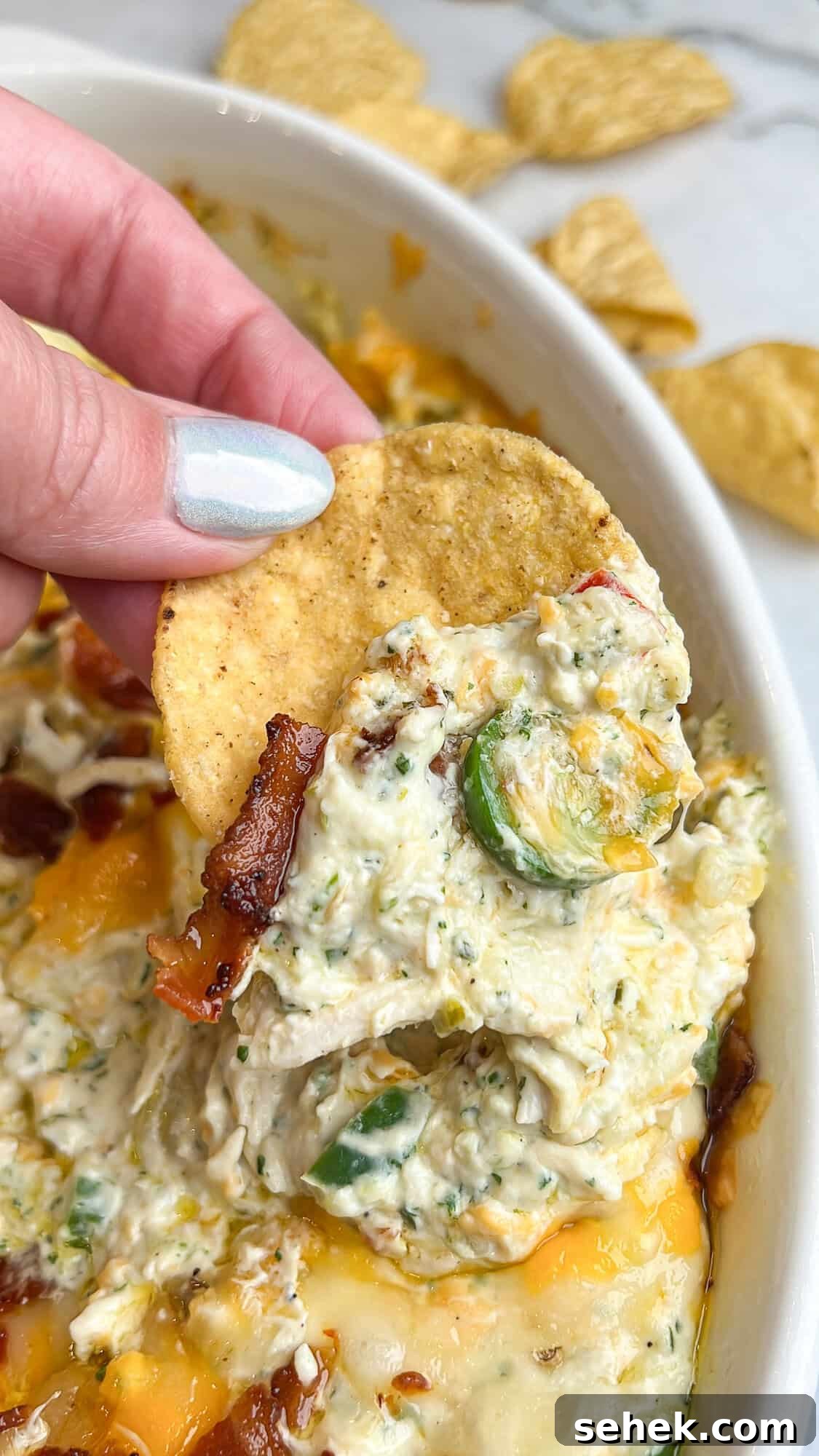 Baked Chuy’s Jalapeño Chicken Dip Recipe 8 chuy's creamy jalapeno appetizer